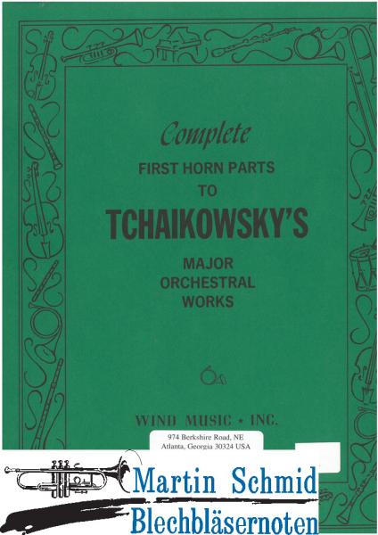 Product image 1 of the product “Complete 1st Horn Parts to the Major Orchestral Works ”