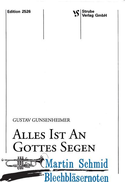 Product image 1 of the product “Alles ist an Gottes Segen ”