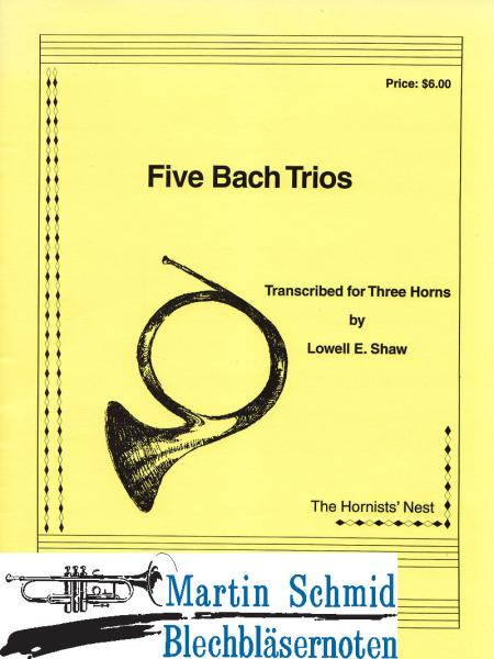 Product image 1 of the product “5 Trios Heft 1 ”