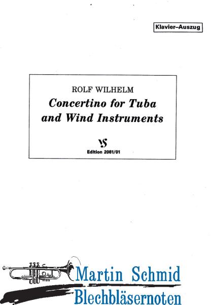 Artikelbild 1 des Artikels “Concertino for Tuba and Wind Instruments (Klavierstimme- Piano part) “