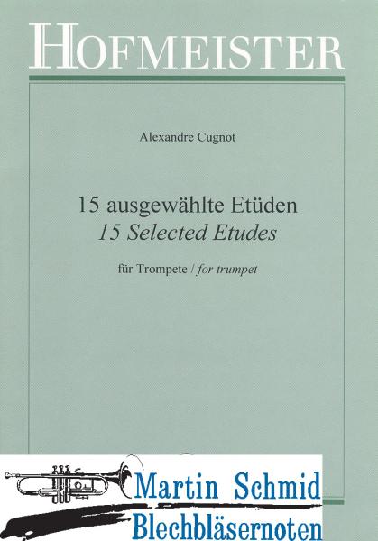 Product image 1 of the product “15 Ausgewählte Etüden ”