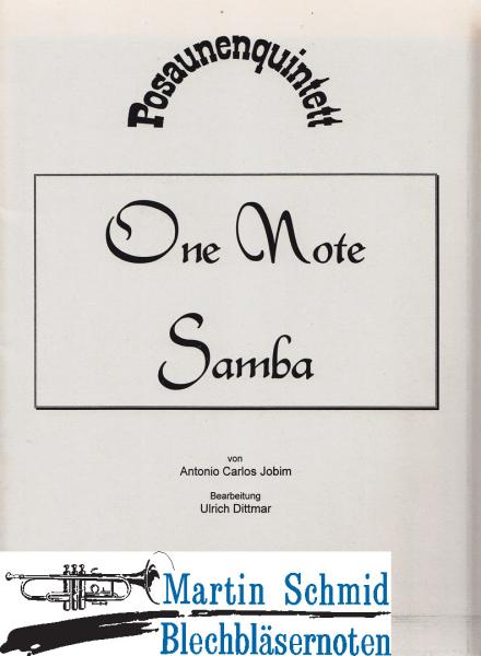 Artikelbild 1 des Artikels “One Note Samba (5Pos) Stimmen “