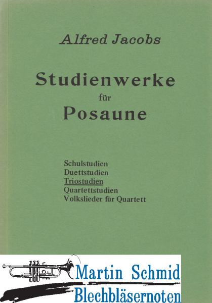 Artikelbild 1 des Artikels “Studienwerke für Posaune Band 4 Triostudien “