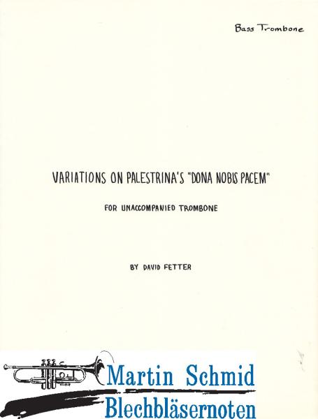 Artikelbild 1 des Artikels “Variations on Palestrina's Dona Nobis Pacem “