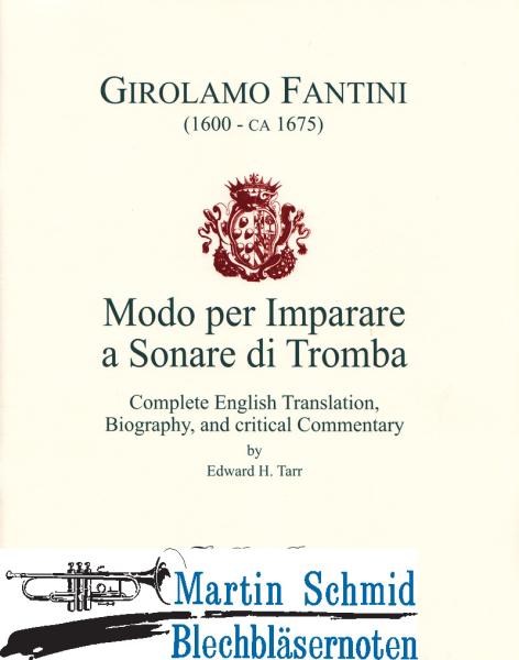 Artikelbild 1 des Artikels “Modo per Imparare a Sonare di Tromba - Complete English Translation, Biography and critical Commentary (english) “
