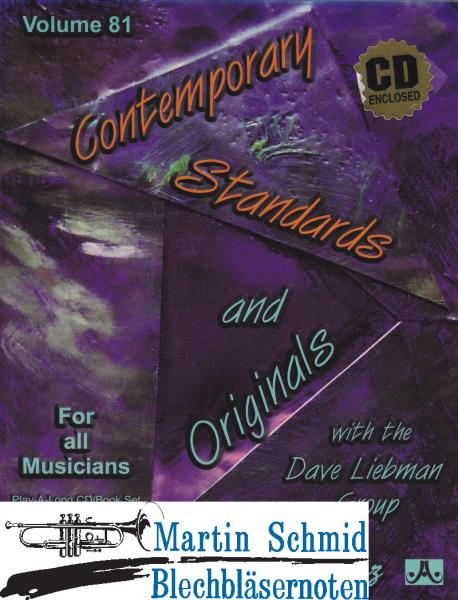 Product image 1 of the product “Volume 81: Contemporary Standards and Originals with the David Liebman Group (Buch/CD) ”