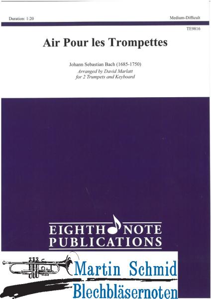 Product image 1 of the product “Air Pour Les Trompettes ”