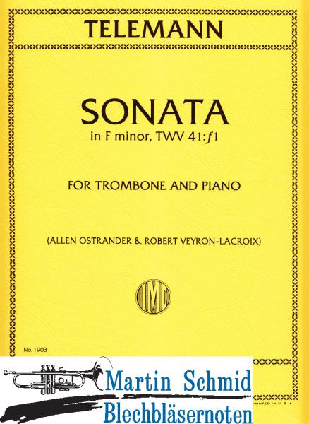 Product image 1 of the product “Sonate f-moll ”
