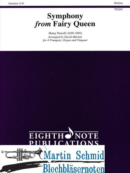 Product image 1 of the product “Symphony from Fairy Queen (4Trp.Orgel.Pk) ”