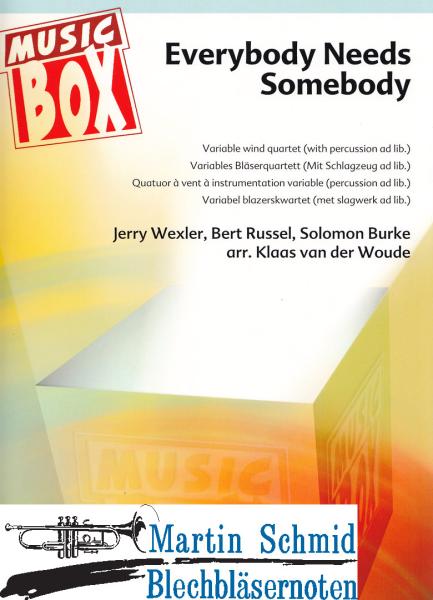 Artikelbild 1 des Artikels “Everybody Needs Somebody “