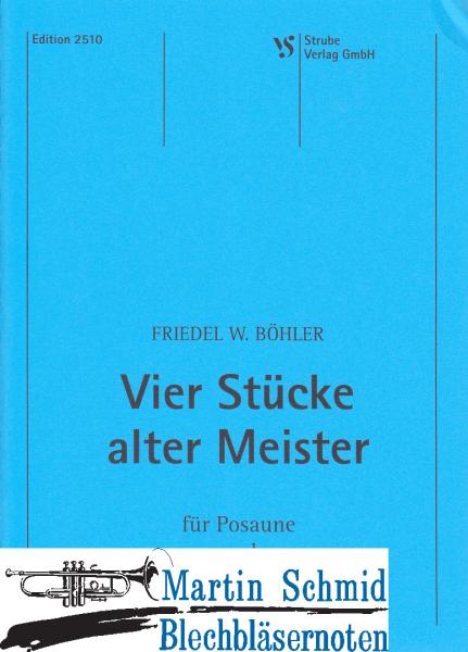Product image 1 of the product “Vier Stücke alter Meister ”