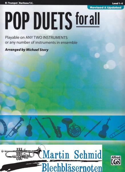 Product image 1 of the product “Pop Duets - Trompeten-/Tenorhornstimme SpP (mit und ohne Klavier; mit anderen Instrumenten kombinierbar) ”