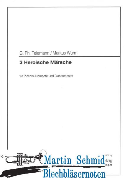 Product image 1 of the product “3 Heroische Märsche (PiccTrp) ”