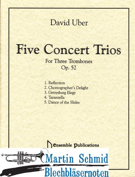 Product image 1 of the product “5 Concert Trios op. 53 ”