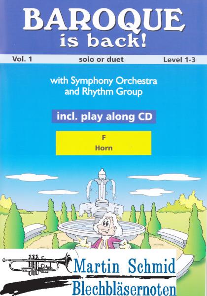 Product image 1 of the product “Barock is back ! Vol. 1 (Hr in F) ”