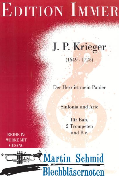 Artikelbild 1 des Artikels “Der Herr ist mein Panier (2Trp.Baß.Bc) “