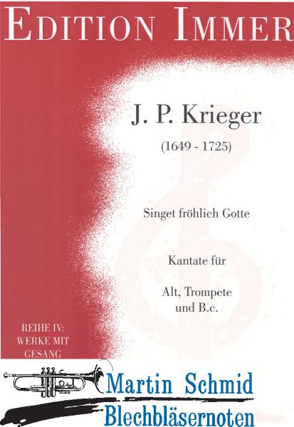 Artikelbild 1 des Artikels “Singet fröhlich Gotte (Alt.Trompete.Bc) “