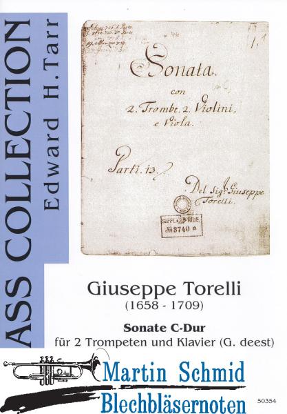 Artikelbild 1 des Artikels “Sonata C-Dur (2Trompeten.Klavier)(G.deest) (Edward Tarr Collection) “