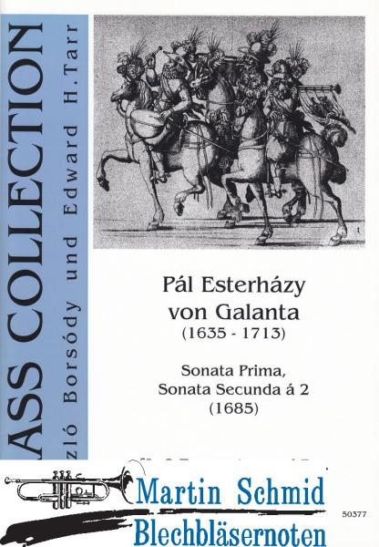 Artikelbild 1 des Artikels “Sonata Prima/Sonata Secunda à 2 (2 Trompeten und Bc.) (Edward Tarr Collection) “
