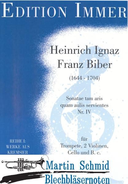 Artikelbild 1 des Artikels “Sonate Nr. IV (Trp.Vl.2Vla.Vlc.Bc) “