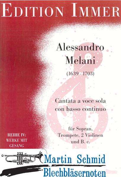 Artikelbild 1 des Artikels “Cantata a Voce sola (Trompete. 2 Vl. Sopran.Orgel) “