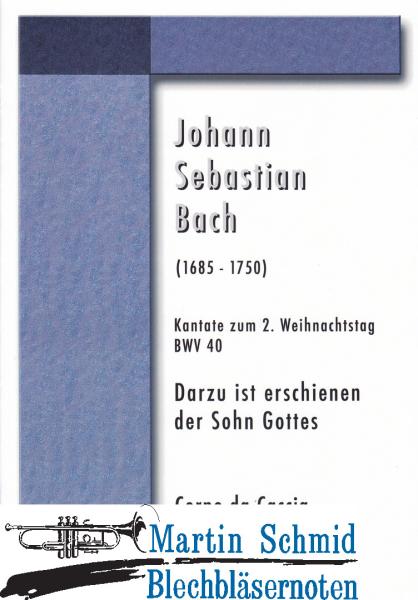 Product image 1 of the product “Darzu ist erschienen der Sohn Gottes (2 Corni in Bb) ”