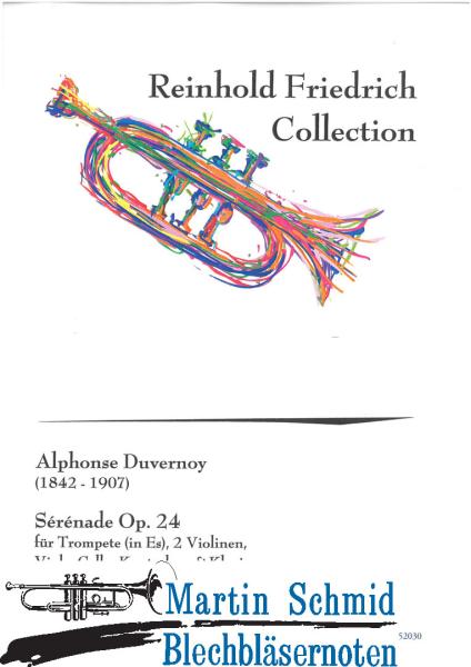 Artikelbild 1 des Artikels “Sérenade Op.24 (Trompete.2Violinen.Viola.Cello.Kontrabass.Klavier)(Reinhold Friedrich Collection) “