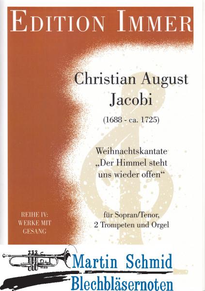 Artikelbild 1 des Artikels “Der Himmel steht und wieder offen - Weihnachtskantate (Sopran/Tenor, zwei Trompeten und Orgel) “