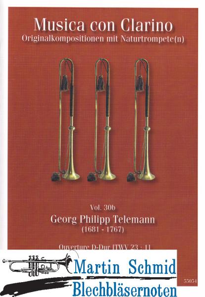 Product image 1 of the product “Ouverture D-Dur (TWV 23:01) (3Trompeten.Pauken.Klavier/Orgel) (Collection Arne Thielemann) ”