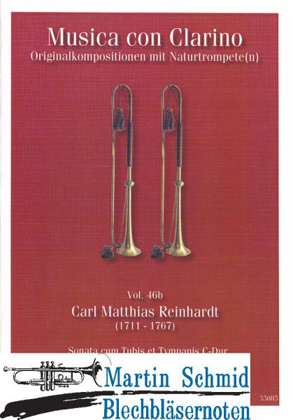Product image 1 of the product “Sonata cum Tubis et Tympanis C-Dur (2Trompeten.Pauken.Klavier/Orgel) (Collection Arne Thielemann) ”