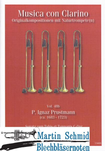 Product image 1 of the product “Sonata cum Tubis et Tympanis C-Dur (2-4 Trompeten.Pauken.Orgel/Klavier) (Collection Arne Thielemann) ”