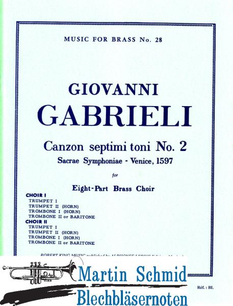 Artikelbild 1 des Artikels “1597 Canzon Septimi toni Nr.2 (king) “
