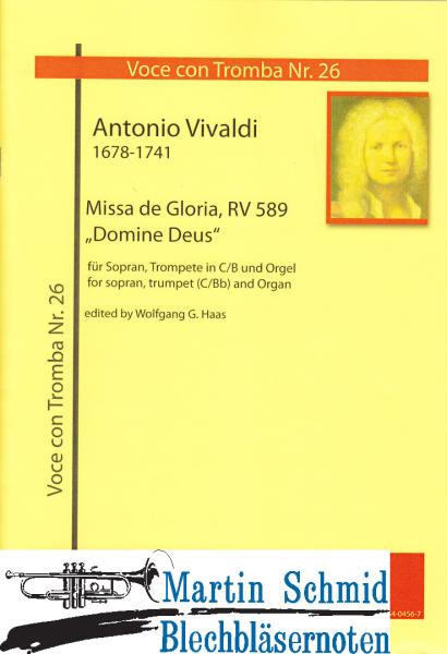 Product image 1 of the product “Domine Deus aus Missa de Gloria RV 589 (Trp.S.Bc) ”