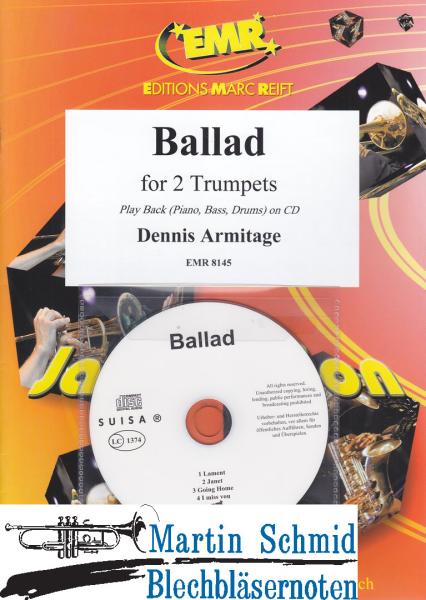 Product image 1 of the product “Ballad (mit Klavierbegleitung und Playback-CD) ”