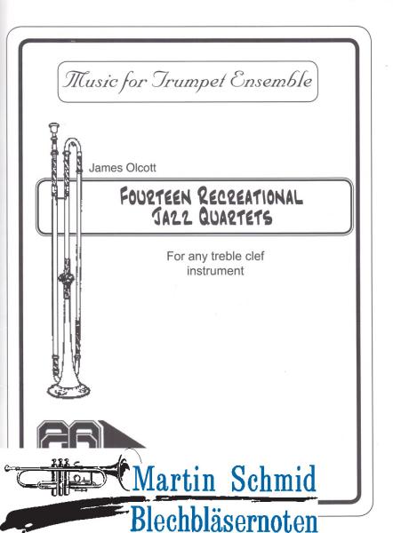 Product image 1 of the product “14 Recreational Jazz Quartets ”