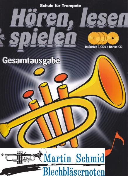 Product image 1 of the product “Hören, lesen & spielen Band 1-3 (Gesamtausgabe - Buch + Online-Audio) ”