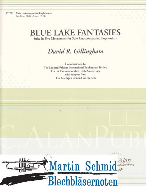 Product image 1 of the product “Blue Lake Fantasies - Suite in Five Movements ”