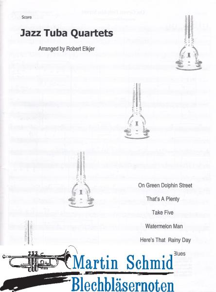 Product image 1 of the product “1. Jazz Tuba Quartets (000.2(B+C)2) ”
