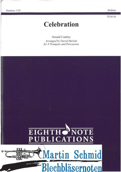 Product image 1 of the product “Celebration (9Trp.Percussion optional) ”