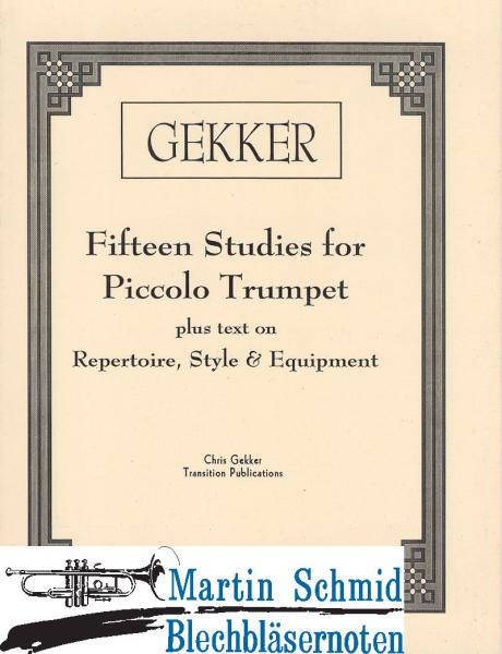 Artikelbild 1 des Artikels “15 Studies for Piccolo Trumpet “