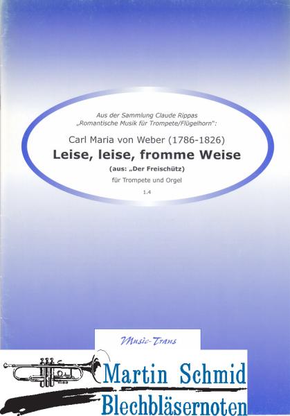 Product image 1 of the product “Leise, leise, fromme Weise (Trompete in C) ”