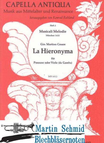 Artikelbild 1 des Artikels “La Hieronyma (Bc) (Urtext - hieber) “