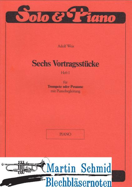 Product image 1 of the product “6 Vortragsstücke Heft 1 ”