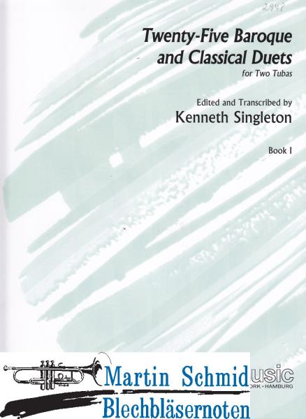 Artikelbild 1 des Artikels “25 Baroque and Classical Duets Heft 1 “