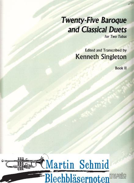 Product image 1 of the product “25 Baroque and Classical Duets Heft 2 ”