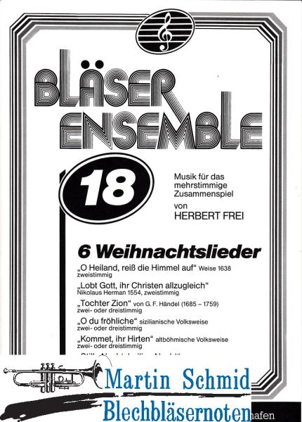 Product image 1 of the product “6 Weihnachtslieder (2-3-Stimmig) ”