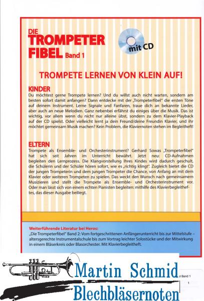 Artikelbild des Artikels “Die Trompeterfibel Band 1 (mit Klavierbegleitheft + Begleit-CD) “