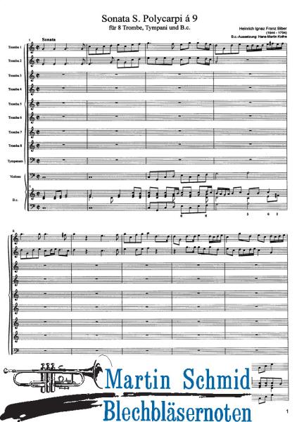 Artikelbild des Artikels “Sonata Sancti Polycarpi (8/6Trp.Pk.Bc) “