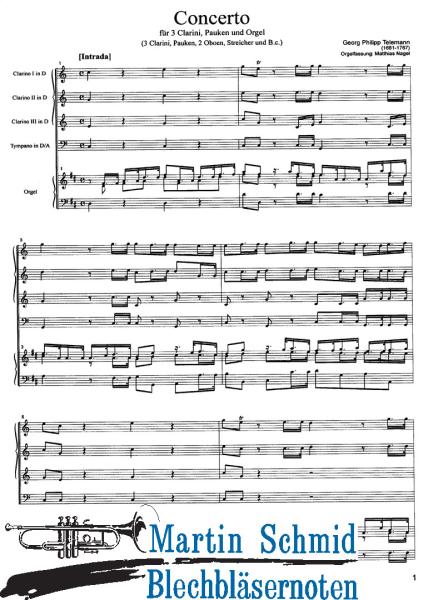 Product image of the product “Concerto D-Dur (3Trp.Pk) ”