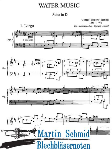 Product image of the product “Water Music - Suite in D (Alta Musica) ”